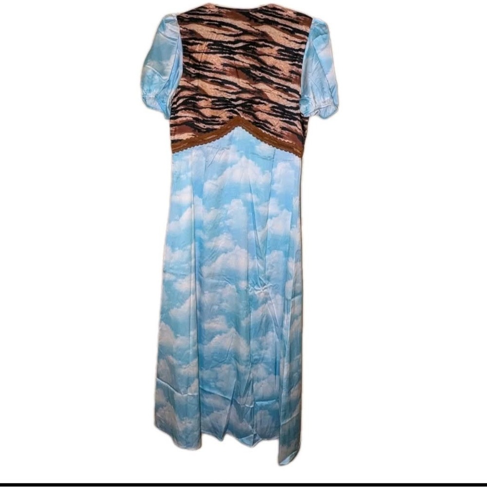 Dressed in Lala Serendipitous Dress Tiger + Cloud Size Medium M New Hippie Boho - Picture 6 of 6